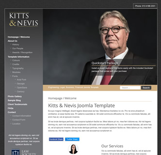 joomla lawyer solicitor legal firm template
