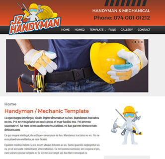 joomla responsive bootstrap plumber buider car mechanic template